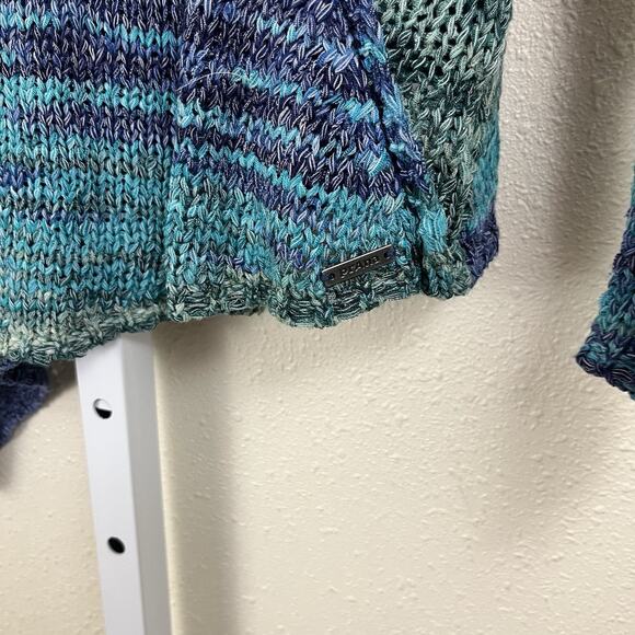Prana Vignette Sweater Womens S Small Asymmetric Crochet Lagenlook Lagom Boho - Picture 3 of 6